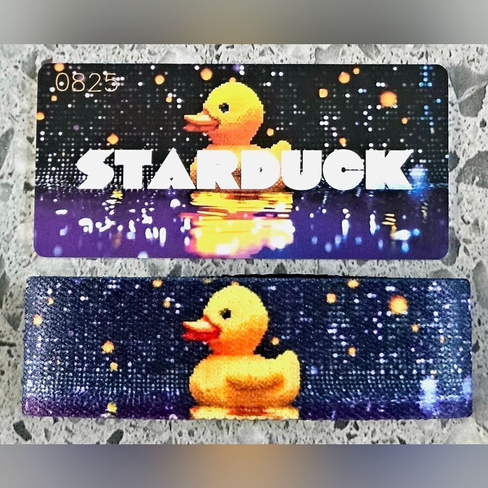 ZOX "STARDUCK" #825 RUBBER DUCKY GALAXY BDAY App Exclusiv COLLECTIBLE Wristband